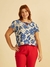 Blusa Flor de Renda - Estampado - comprar online