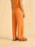 Calça Pantalona - Laranja - Frida Moda Feminina Online - Conforto, Estilo e Autenticidade