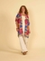 Kimono Flor Pontilhada - Estampado - loja online