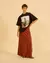 T-shirt Over- Skate Preta na internet