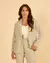 Blazer Listras Oliva - loja online