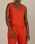 Camisa Lisa Singular- Laranja - comprar online