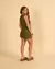 Short Brisa Oliva - Frida Moda Feminina Online - Conforto, Estilo e Autenticidade