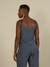 Regata Básica Índigo - Liso - Frida Moda Feminina Online - Conforto, Estilo e Autenticidade
