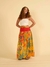 Saia Longa Manhã Tropical - Estampado na internet
