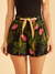 Short Ponto Cruz - Estampado