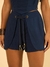 Short Marinho - Liso - comprar online