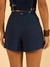 Short Marinho - Liso - Frida Moda Feminina Online - Conforto, Estilo e Autenticidade