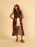 Vestido Jardim Noturno - Estampado - comprar online