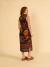 Vestido Jardim Noturno - Estampado - loja online