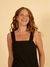 Vestido Longo Cropped Preto - Liso - comprar online