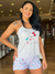 Pijama Feminino Du Ponto com Alças Finas em Algodão Estampado - loja online