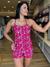 Babydoll Nadador Du Ponto com Alças Finas em Malha Fria Estampada - Du Ponto Moda Íntima