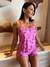 Babydoll Nadador Du Ponto com Alças Finas em Malha Fria Estampada na internet