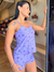 Babydoll Nadador Du Ponto com Alças Finas em Malha Fria Estampada - Du Ponto Moda Íntima