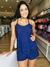 Babydoll Nadador Du Ponto com Alças Finas em Malha Fria Estampada - loja online