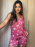 Pijama Feminino Du Ponto em Malha Fria Estampada com Botões - comprar online