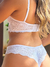 Conjunto Cropped Rendado Sensual Du Ponto com Calcinha Fio - Du Ponto Moda Íntima