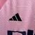 Kit Infantil Oviedo II Adidas 23/24 - Rosa com detalhes em preto - LOJA TORCIDA APAIXONADA