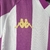 Camisa Real Valladolid I 23/24 - Torcedor Kappa Masculina - Branca com detalhes em roxo - LOJA TORCIDA APAIXONADA