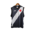 Camisa Regata Vasco da Gama 21/22 - Kappa Torcedor Masculino - Preta com os detalhes em branco