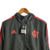 Jaqueta Corta-Vento Flamengo 21/22 Masculina Adidas - Preta com detalhes em vermelho - LOJA TORCIDA APAIXONADA