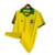 Camisa Seleção Brasileira I Retrô 1979 Adidas Torcedor Masculina - Amarelo com detalhes em verde - comprar online