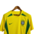 Camisa Seleção Brasileira Retrô I 2002 Nike Torcedor Masculina -Amarela com detalhes em verde - LOJA TORCIDA APAIXONADA