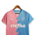 Camisa Palmeiras Edição Comemorativa - Torcedor Puma Masculina - Rosa e azul com detalhes em branco - LOJA TORCIDA APAIXONADA