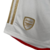 Shorts Arsenal 23/24 - Masculino Adidas - Branco com detalhes em dourado - loja online