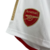 Imagem do Shorts Arsenal 23/24 - Masculino Adidas - Branco com detalhes em vermelho