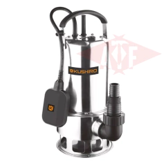 Bomba Sumergible 1HP Acero Inox. Para Aguas Turbias y Pileta Kushiro