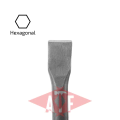 Cincel Plano Cortahierro Encastre Hexagonal