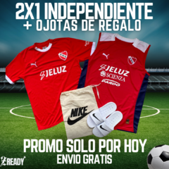 2x1 INDEPENDIENTE CAMISETA + MUSCULOSA + OJOTAS NIKE DE REGALO!! ENVIO GRATIS!!