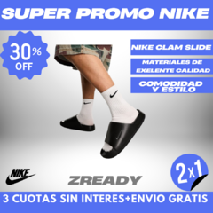 PROMO NIKE 2X1/ OJOTAS NIKE SLIDE+SHORT NIKE DRI-FIT DE REGALO/ENVIO GRATIS!!™ - ZREADY