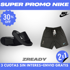 PROMO NIKE 2X1/ OJOTAS NIKE SLIDE+SHORT NIKE DRI-FIT DE REGALO/ENVIO GRATIS!!™