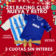 2X1 RACING CAMPEON+RETRO-ENVIO GRATIS