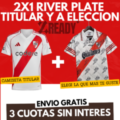 2X1 RIVER PLATE!! TITULAR + UNA A ELECCION- ENVIO GRATIS!!! - comprar online