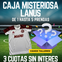 CAJA MISTERIOSA LANUS !! HASTA 5 PRENDAS - ENVIO GRATIS!!