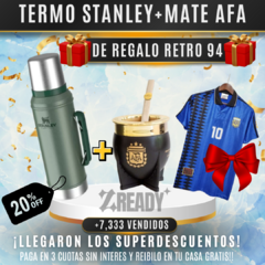 3X1 STANLEY+ MATE AFA + DE REGALO CAMISETA RETRO 94 MARADONA!! ENVIO GRATIS!! - comprar online