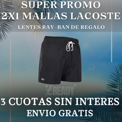 PROMO VERANO/2 MALLAS LACOSTE+LENTES RAY-BAN DE REGALO!!ENVIO GRATIS!! - comprar online