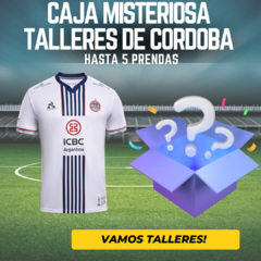 CAJA MISTERIOSA!! TALLERES DE CORDOBA- HASTA 5 PRENDAS- ENVIO GRATIS!!