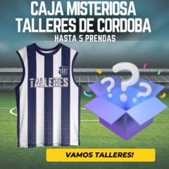 CAJA MISTERIOSA!! TALLERES DE CORDOBA- HASTA 5 PRENDAS- ENVIO GRATIS!! en internet