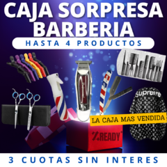 CAJA SORPRESA BARBERIA!! HASTA 5 PRODUCTOS- ENVIO GRATIS