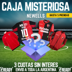 CAJA MISTERIOSA HASTA 5 PRENDAS DE NEWELL'S-¡CALIDAD G5!™/ENVIO GRATIS!! - ZREADY