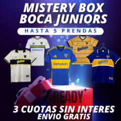 MISTERY BOX BOCA JUNIORS!1 HASTA 5 PRENDAS - ENVIO GRATIS!!