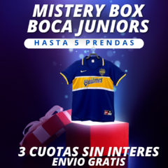 MISTERY BOX BOCA JUNIORS!1 HASTA 5 PRENDAS - ENVIO GRATIS!! - tienda online