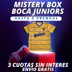 MISTERY BOX BOCA JUNIORS!1 HASTA 5 PRENDAS - ENVIO GRATIS!! - comprar online