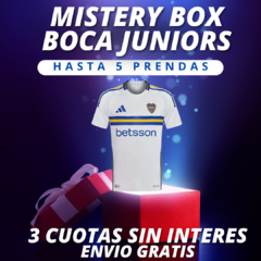 Imagen de MISTERY BOX BOCA JUNIORS!1 HASTA 5 PRENDAS - ENVIO GRATIS!!