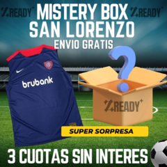 CAJA MISTERIOSA SAN LORENZO-HASTA 5 PRENDAS-¡CALIDAD G5!™/ ENVIO GRATIS! - tienda online